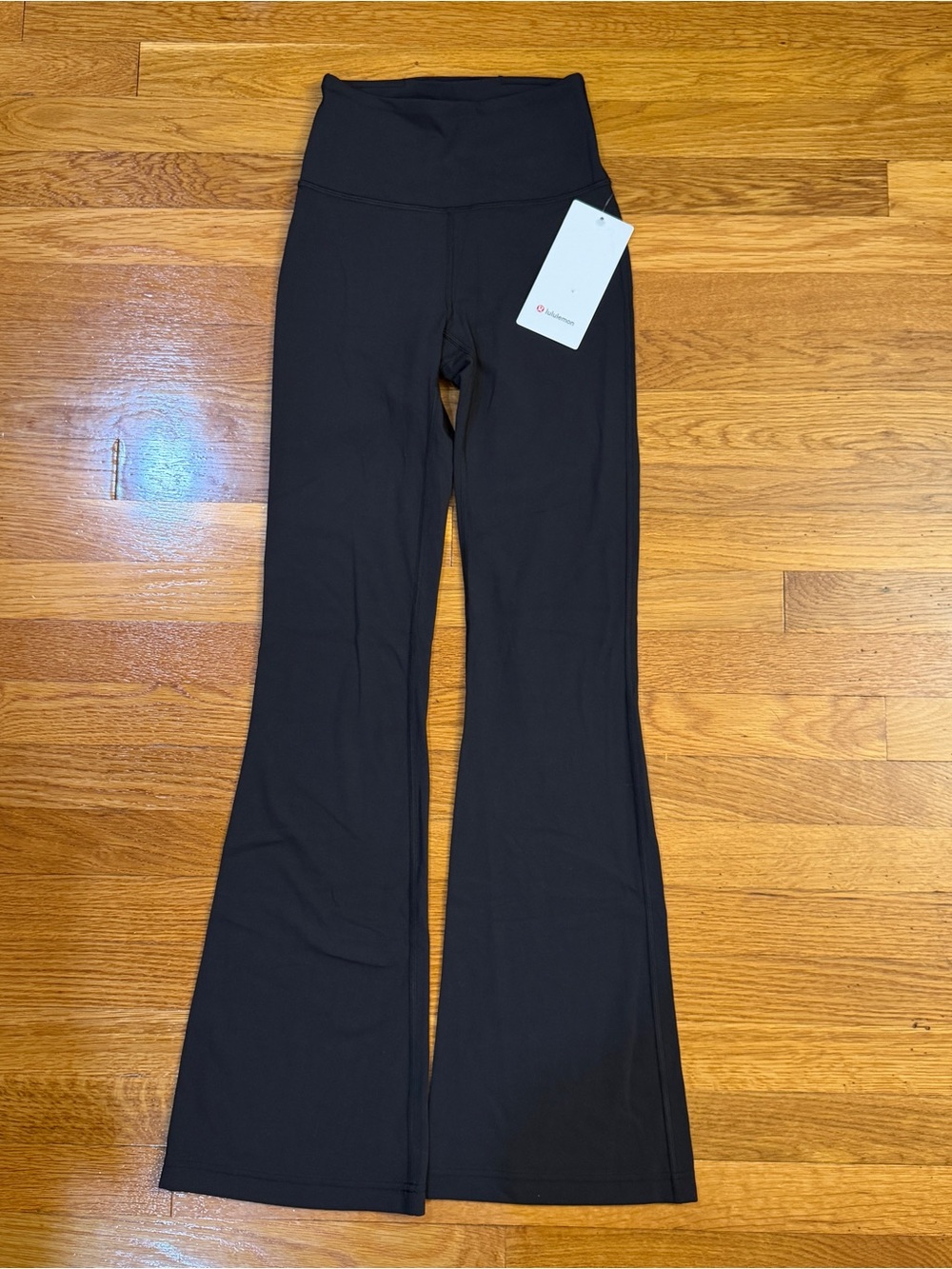 Lululemon Groove Super-High-Rise Flared Pant *Nulu Black - Size 2 NWT